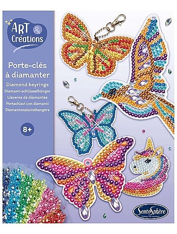 Porte-clés à diamanter
