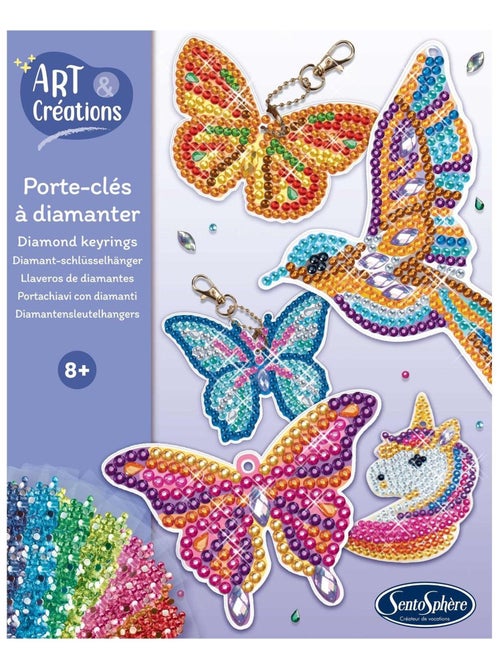 Porte-clés à diamanter - Kiabi