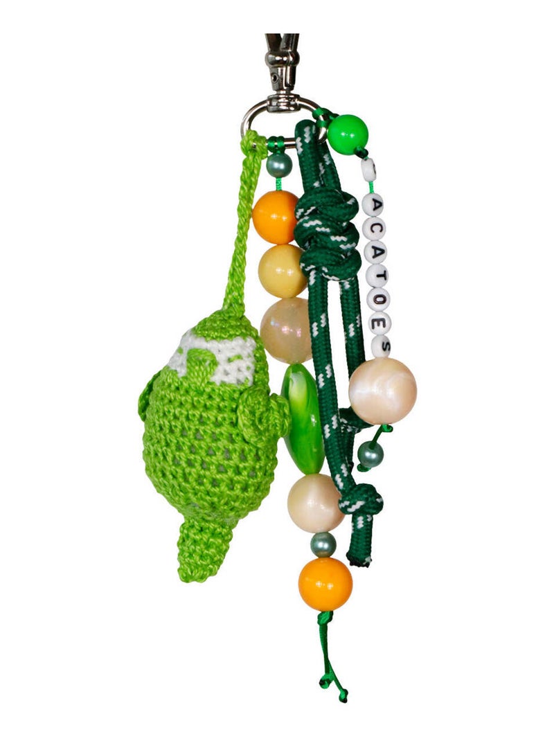 Porte-clés Amuleta Cacatoès Vert - Kiabi