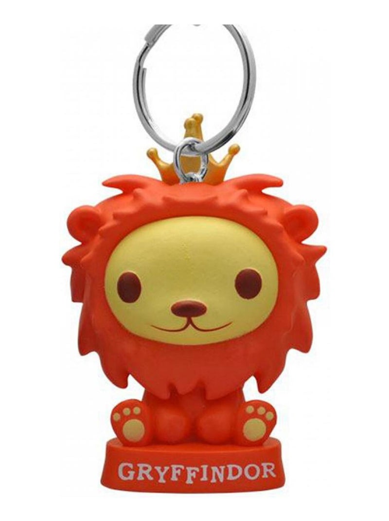 Porte cles Chibi Harry Potter Gryffondor Orange - Kiabi