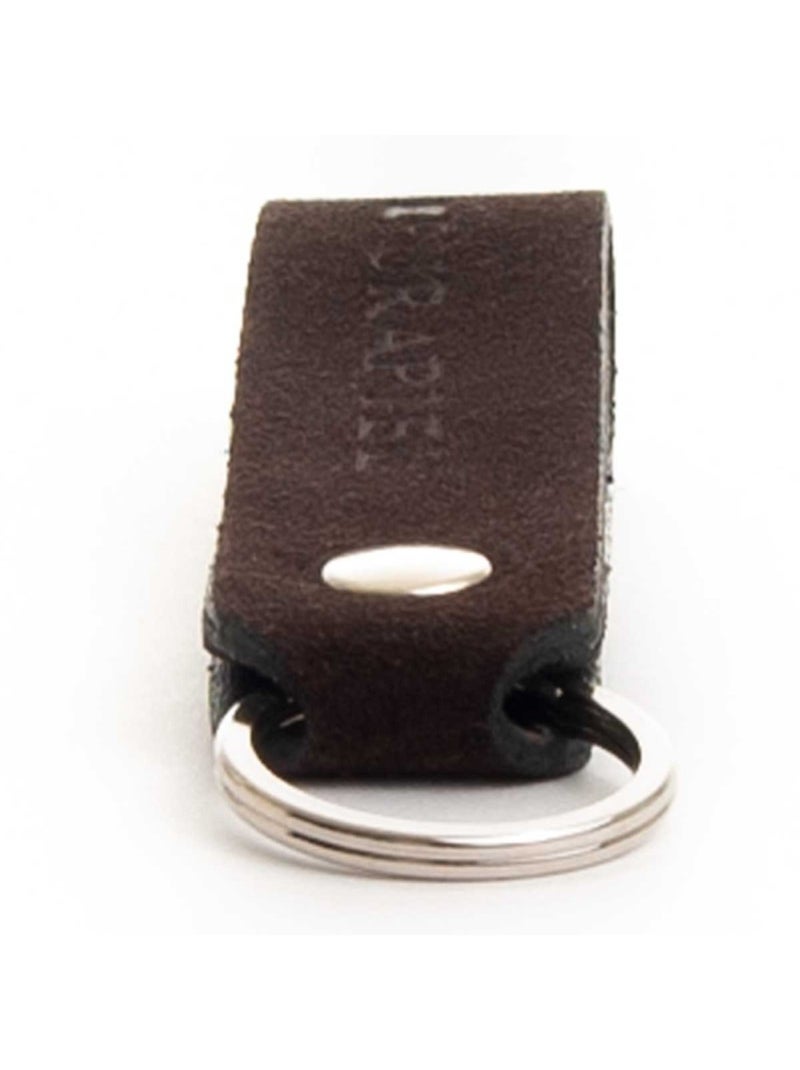 Porte-clés Cuir Naturel Purapiel Marron - Kiabi