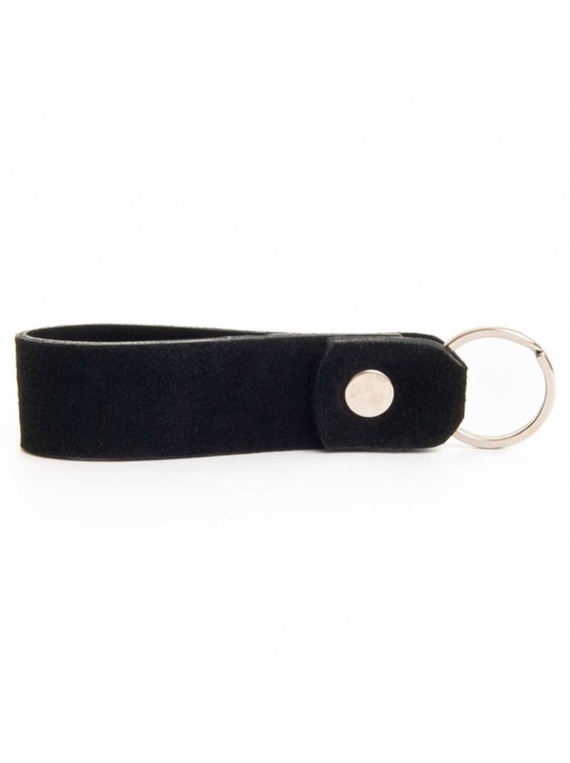 Porte-clés Cuir Naturel Purapiel Noir - Kiabi