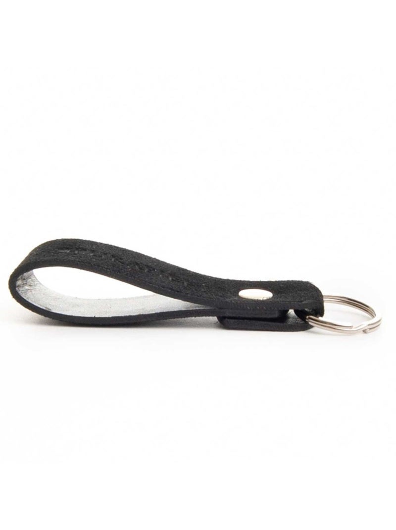 Porte-clés Cuir Naturel Purapiel Noir - Kiabi