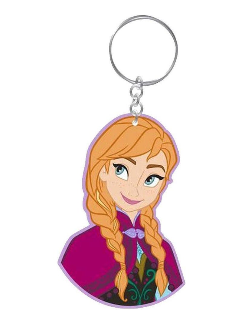 Porte clés gomme Frozen - Anna Multicolore - Kiabi