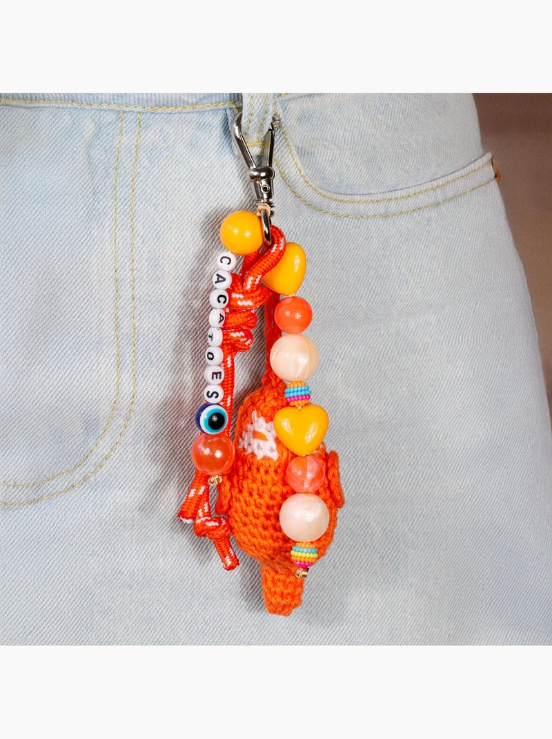 Porte-clés Orange - Kiabi