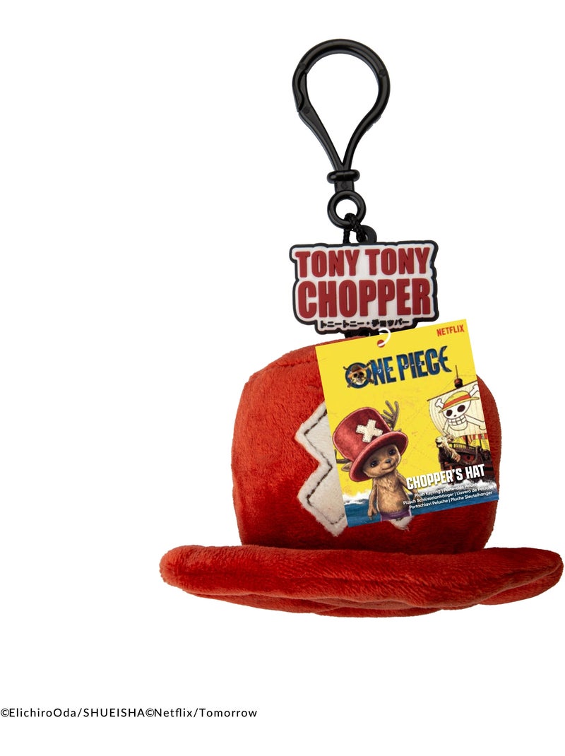 Porte-clés Peluche Chapeau de Chopper - One Piece Rouge - Kiabi