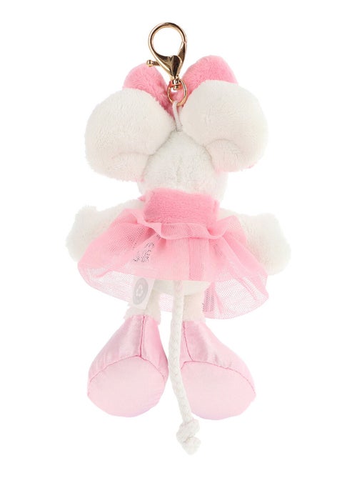 Porte-clés peluche Diddlina en robe ballerina 15 cm - Kiabi