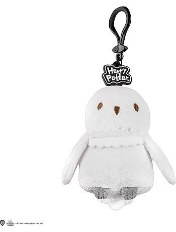 Porte-clés Peluche Hedwige - Harry Potter