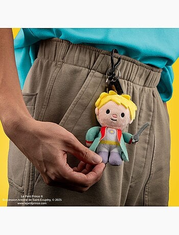 Porte-clés Peluche Le Petit Prince en costume royal - Le Petit Prince