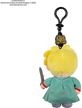 Porte-clés Peluche Le Petit Prince en costume royal - Le Petit Prince