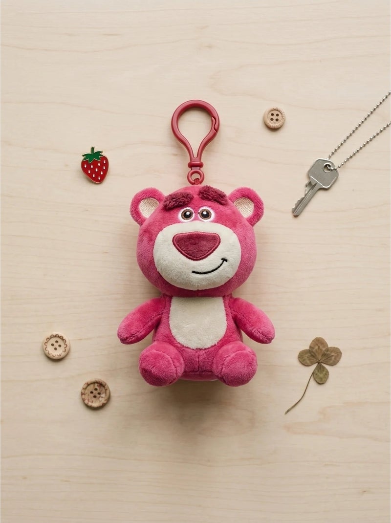 Porte-clés peluche lotso 13 cm disney Rose - Kiabi