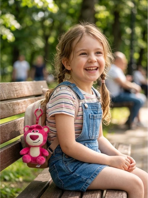 Porte-clés peluche lotso 13 cm disney - Kiabi Porte-clés peluche lotso 13 cm disney - Kiabi