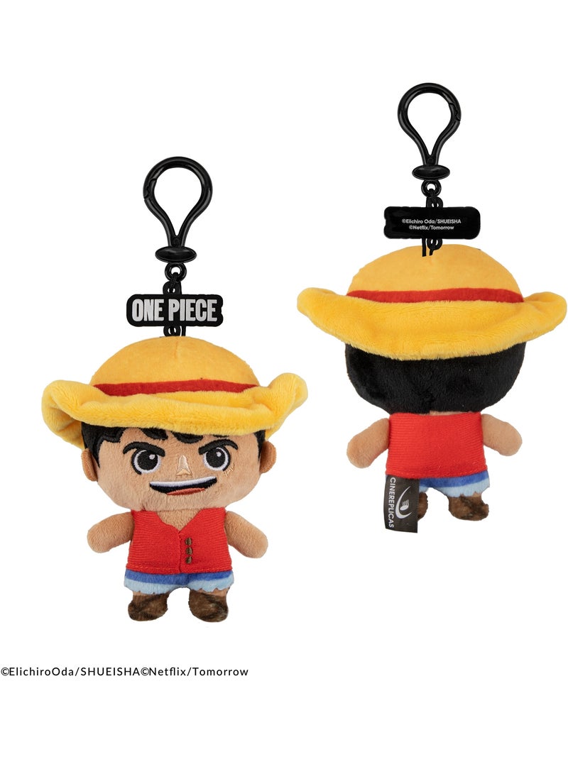 Porte-clés Peluche Luffy - One Piece Rouge - Kiabi