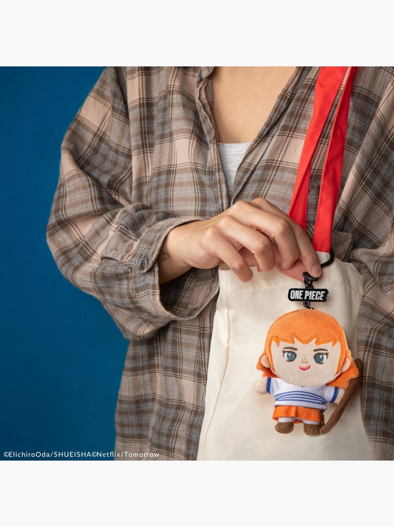 Porte-clés Peluche Nami - One Piece Orange - Kiabi