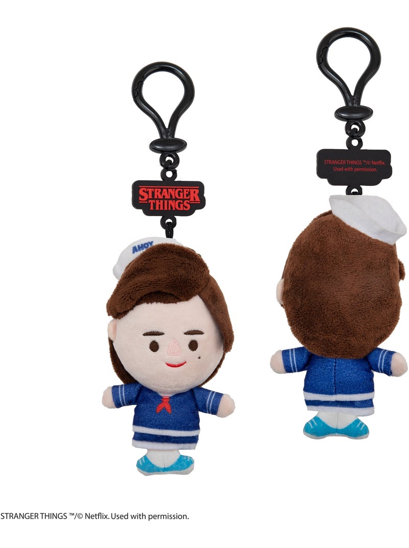 Porte-clés Peluche Steve Scoops Ahoy - Stranger Things Bleu - Kiabi