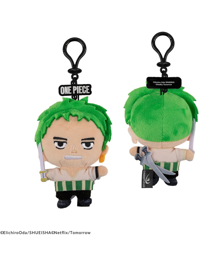 Porte-clés Peluche Zoro - One Piece Vert - Kiabi