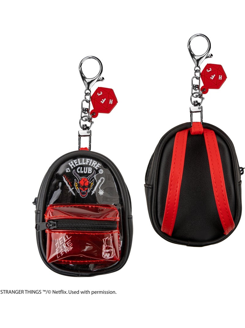 Porte-clés Pochette Hellfire Club - Stranger Things Noir - Kiabi