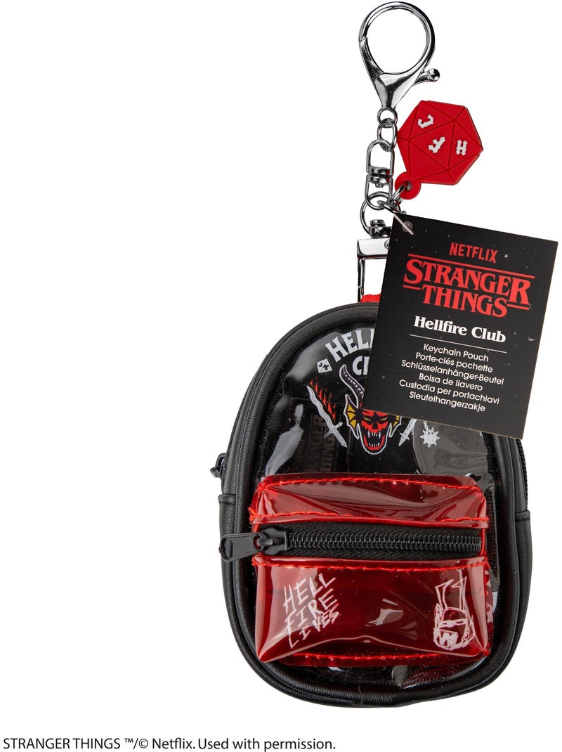 Porte-clés Pochette Hellfire Club - Stranger Things Noir - Kiabi