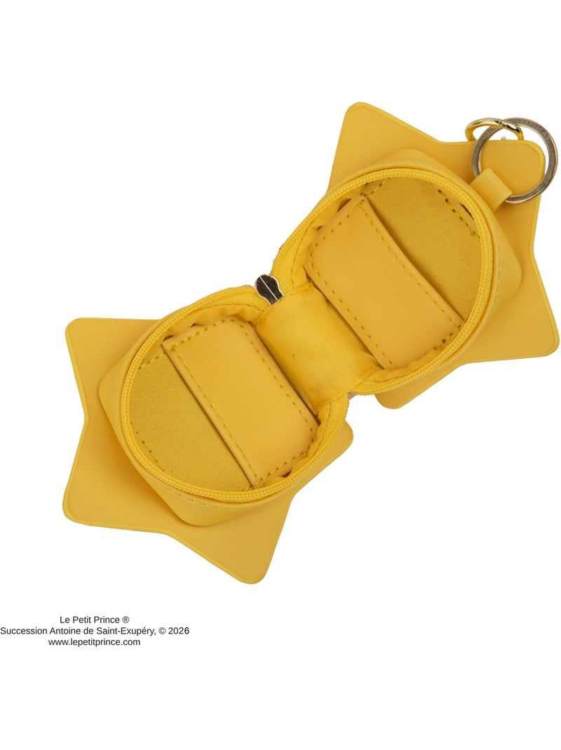 Porte-clés Pochette Les étoiles sont des guides - Le Petit Prince Jaune - Kiabi
