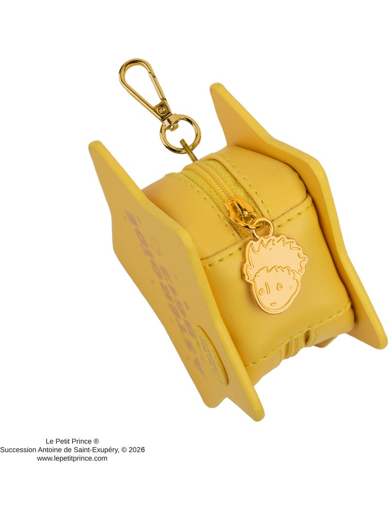 Porte-clés Pochette Les étoiles sont des guides - Le Petit Prince Jaune - Kiabi