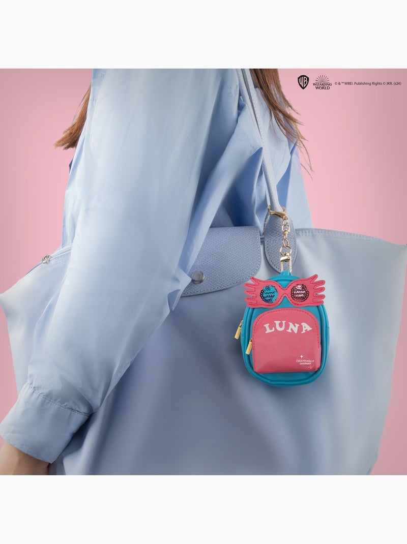 Porte-clés Pochette Luna Lovegood - Harry Potter Rose - Kiabi