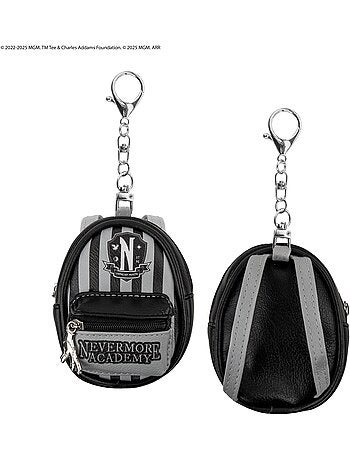 Porte-clés Pochette Noir Académie Nevermore - Mercredi