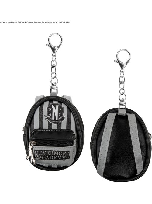 Porte-clés Pochette Noir Académie Nevermore - Mercredi - Kiabi Porte-clés Pochette Noir Académie Nevermore - Mercredi - Kiabi