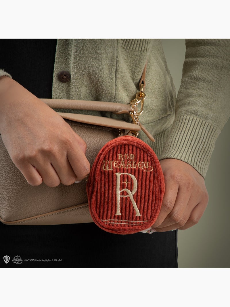 Porte-clés Pochette Pull de Noël de Ron - Harry Potter Rouge - Kiabi