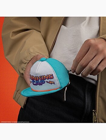 Porte-clés Pochette Thinking Cap - Stranger Things