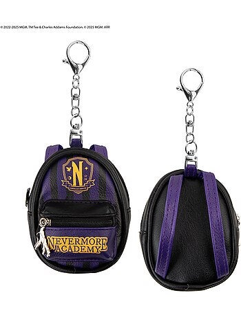 Porte-clés Pochette Violet Académie Nevermore - Mercredi