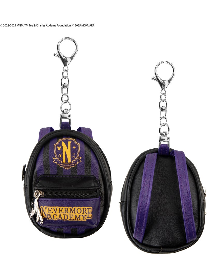 Porte-clés Pochette Violet Académie Nevermore - Mercredi Violet - Kiabi