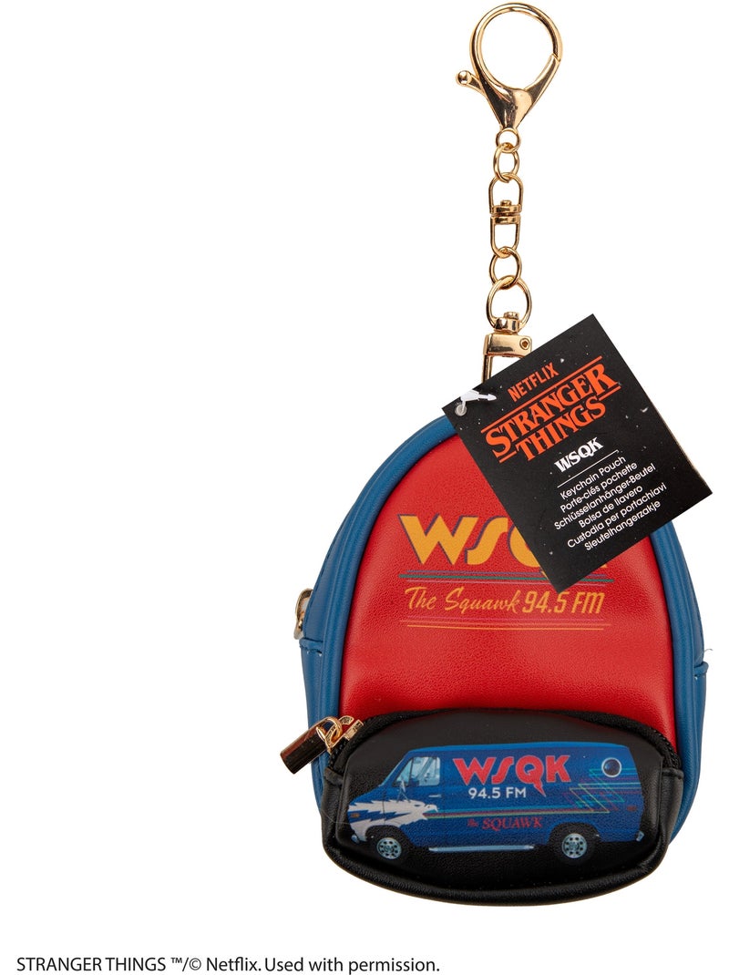 Porte-clés Pochette WSQK - Stranger Things Multicolore - Kiabi