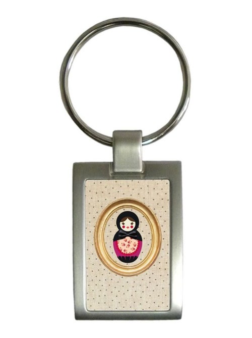 Porte-clés poupée russe beige Cbkreation - Kiabi