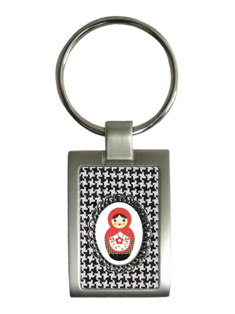 Porte-clés poupée russe noire Cbkreation Noir - Kiabi