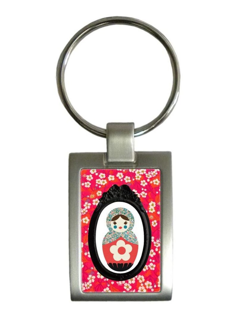 Porte-clés poupée russe rouge Cbkreation Rouge - Kiabi