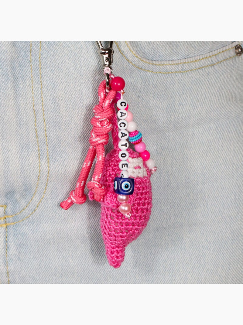 Porte-clés Rose - Kiabi