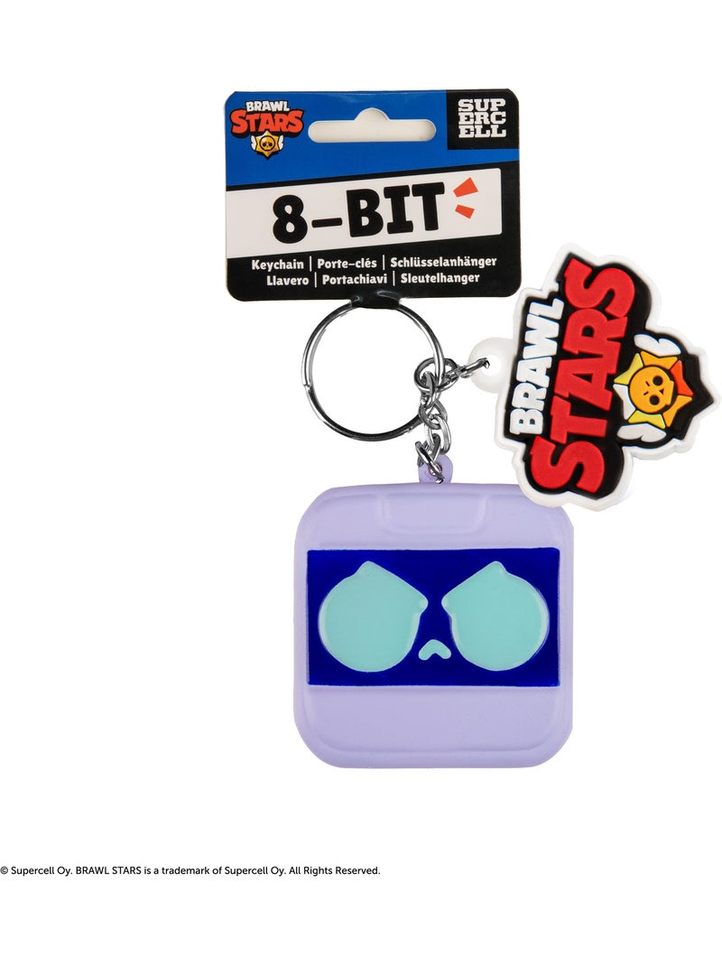 Porte-clés Squishy ARKAD - Brawl Stars Violet - Kiabi