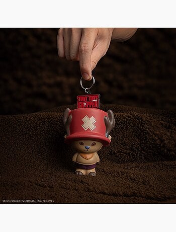 Porte-clés squishy chopper - one piece