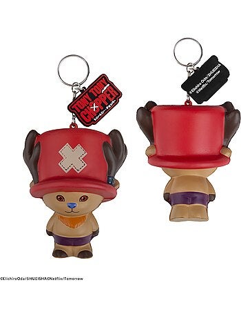 Porte-clés squishy chopper - one piece