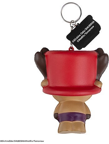 Porte-clés squishy chopper - one piece
