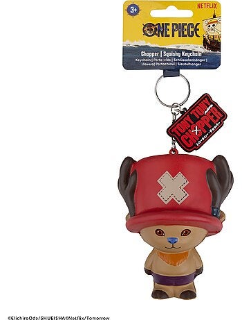 Porte-clés squishy chopper - one piece