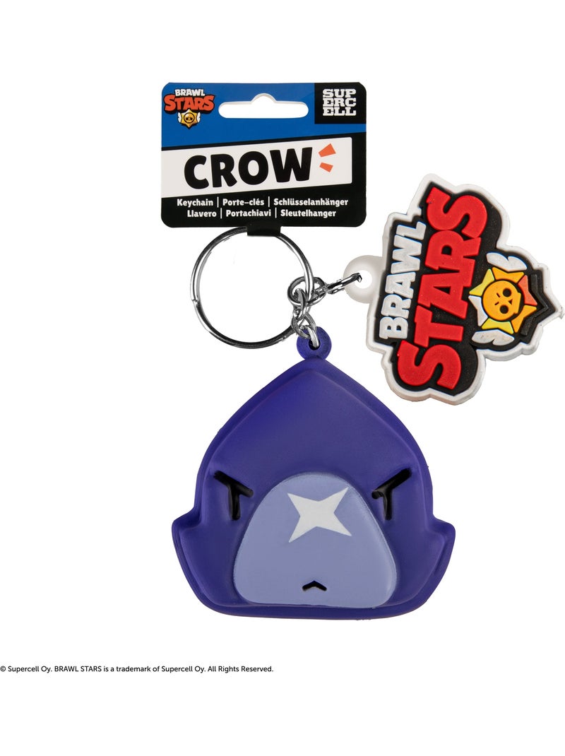 Porte-clés Squishy Corbac - Brawl Stars Violet - Kiabi