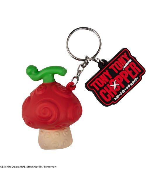 Porte-clés Squishy Fruit de l'Humain - One Piece - Kiabi Porte-clés Squishy Fruit de l'Humain - One Piece - Kiabi