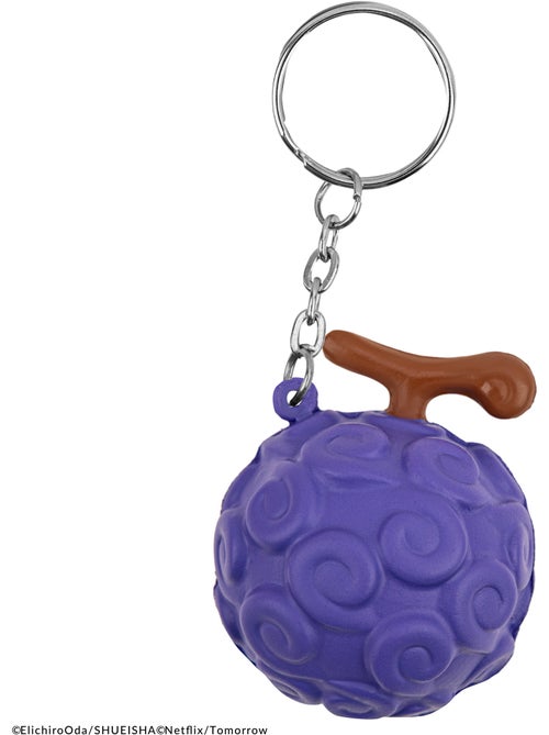 Porte-clés squishy fruit du gum-gum - one piece - Kiabi