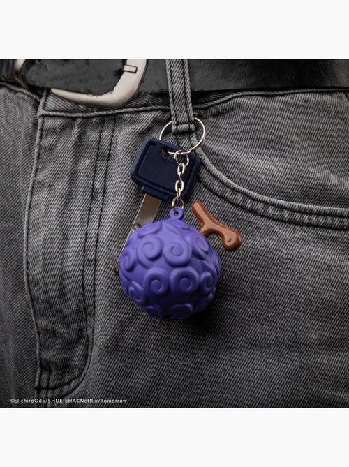 Porte-clés squishy fruit du gum-gum - one piece - Kiabi