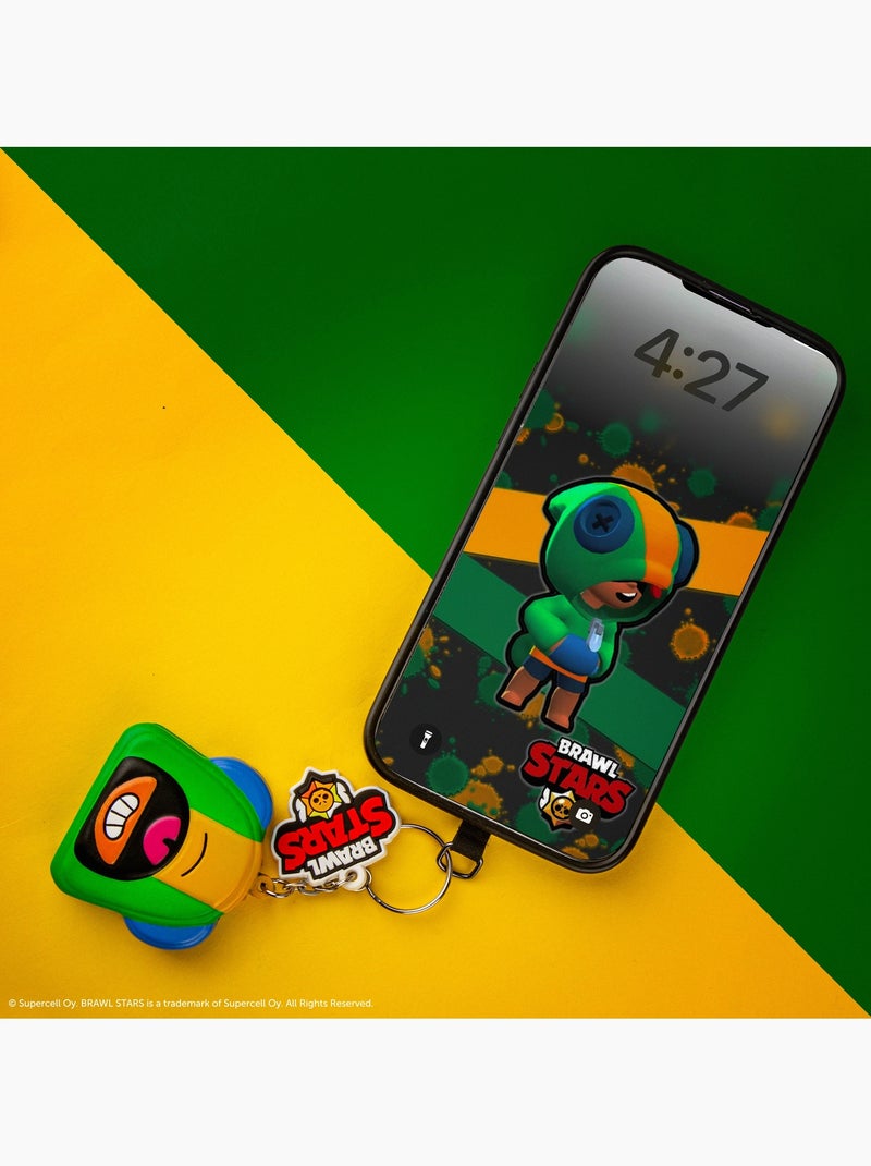 Porte-clés Squishy Léon - Brawl Stars Vert - Kiabi