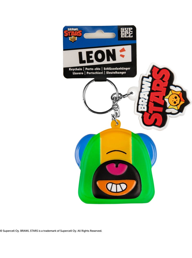 Porte-clés Squishy Léon - Brawl Stars Vert - Kiabi
