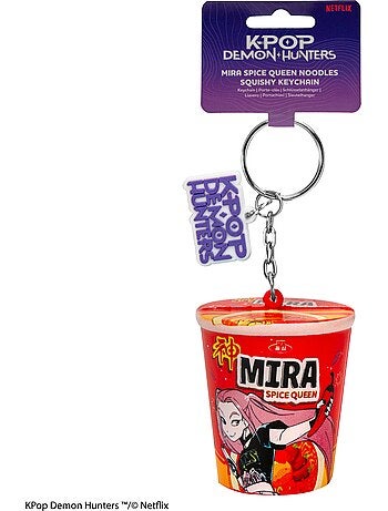 Porte-clés Squishy Mira Spice Queen - KPop Demon Hunters