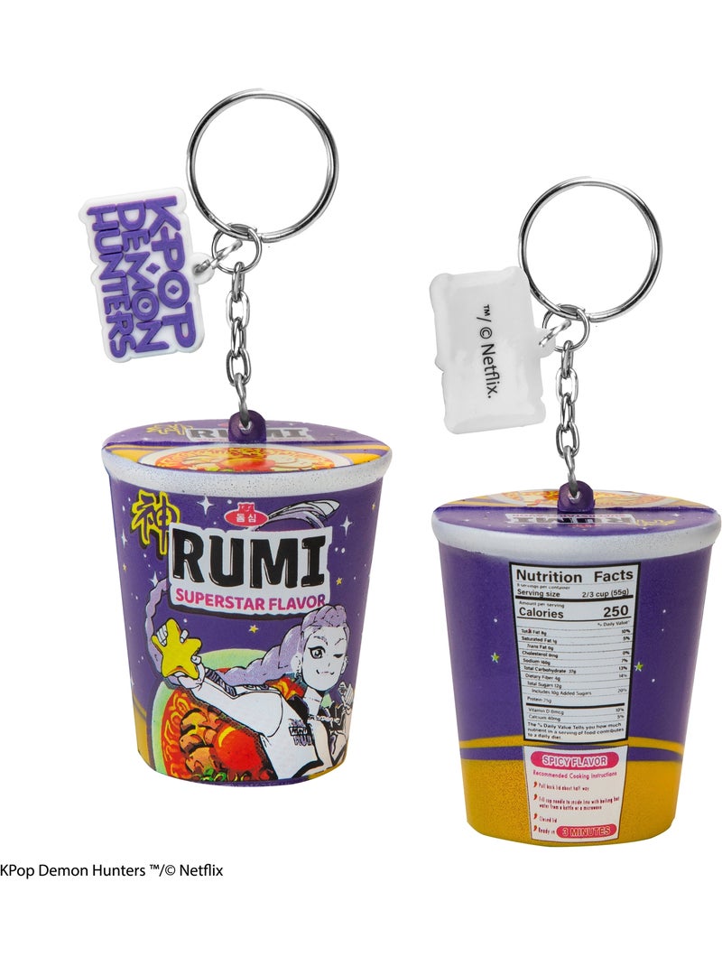 Porte-clés Squishy Rumi Superstar Flavor - KPop Demon Hunters Violet - Kiabi