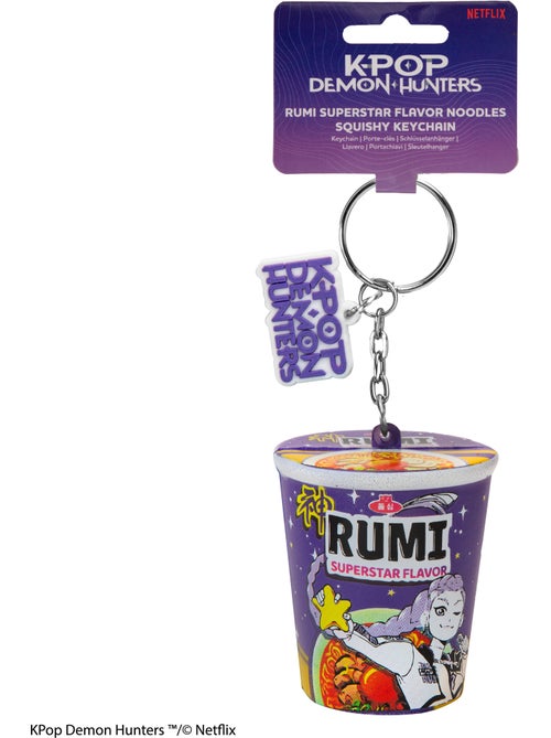 Porte-clés Squishy Rumi Superstar Flavor - KPop Demon Hunters - Kiabi